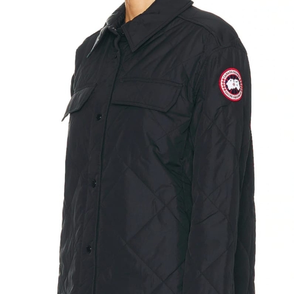 Canada Goose Albany Quilted Shirt Jacket Size Medium New With Tags - Picture 1 of 7